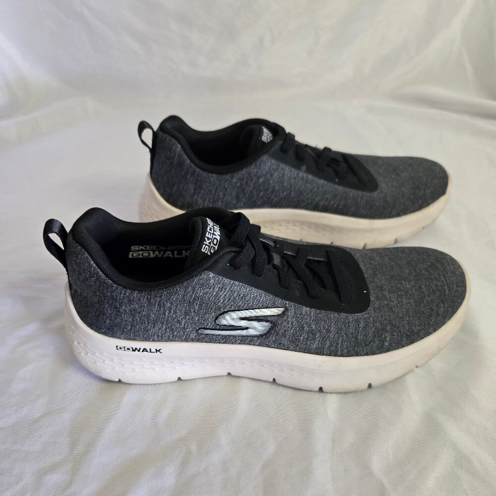 Sketcher Go-Walk Gray Performance Slip On (7)Us - image 1